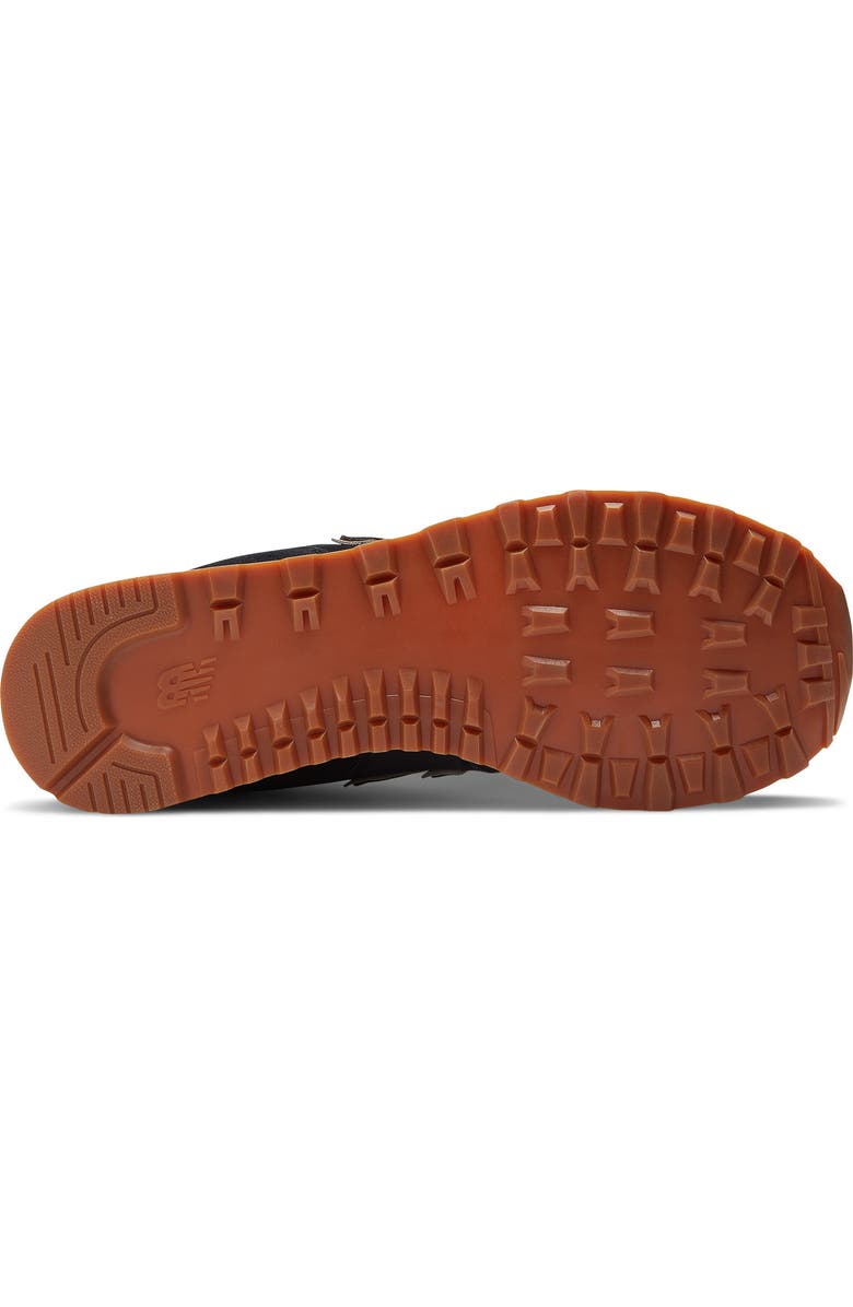 New Balance Gender Inclusive 574 Classic Sneaker, Alternate, color, Black/ Varsity Green