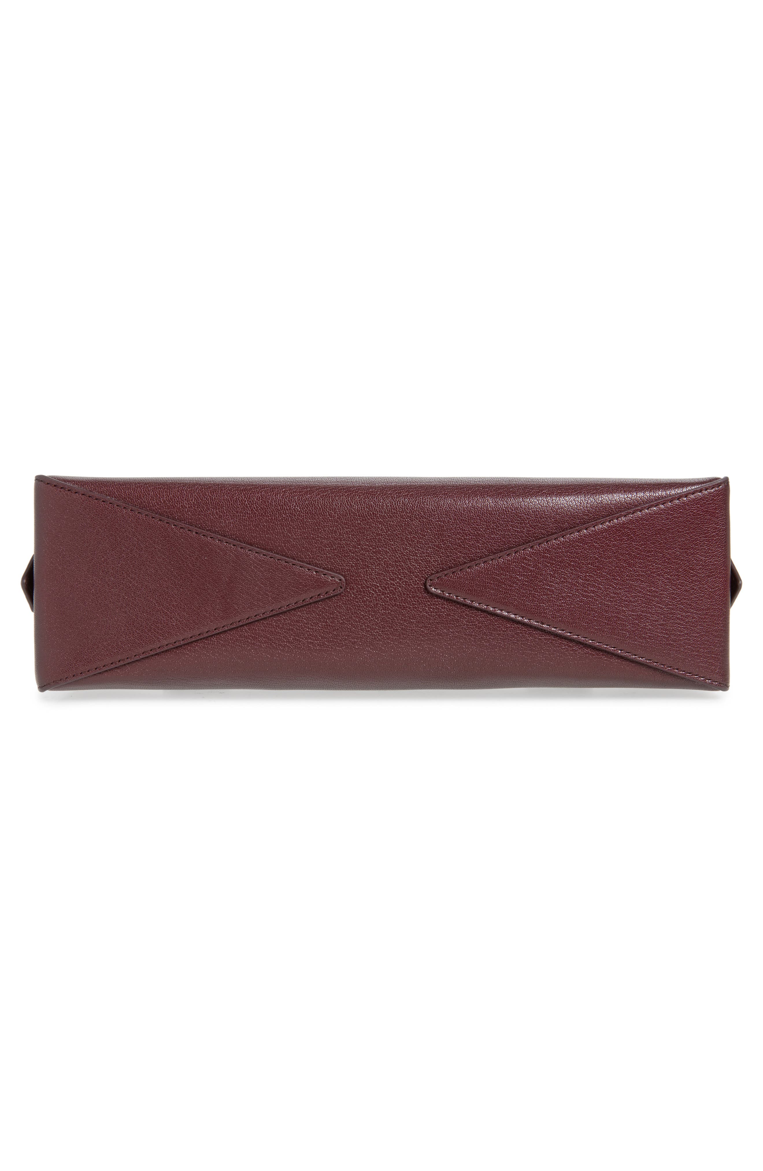 Alaïa Le Teckel Medium Shoulder Bag, Alternate, color, Rouge Grenat