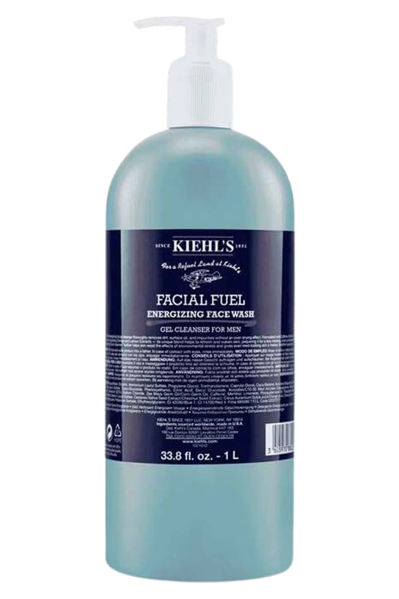 Facial Fuel Invigorating Face Wash for Men, Main, color, NO COLOR