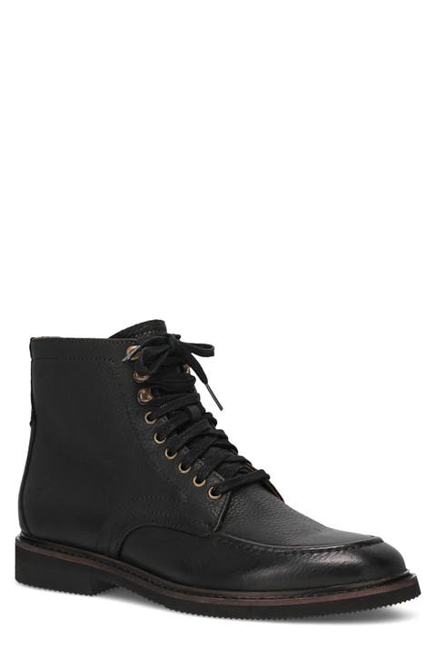 Lowell Leather Lace Up Boot