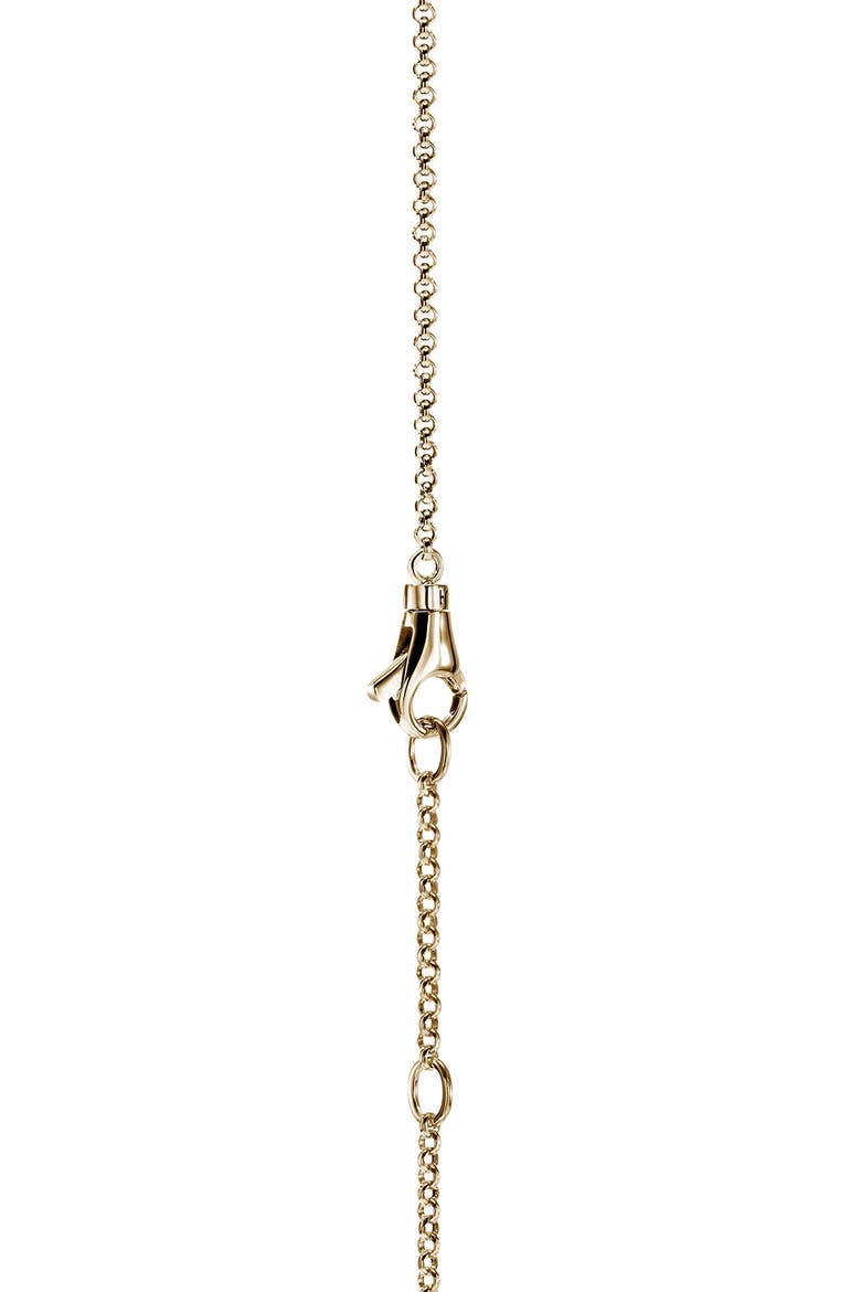 JH Essential Cross Pendant Necklace, Alternate, color, GOLD