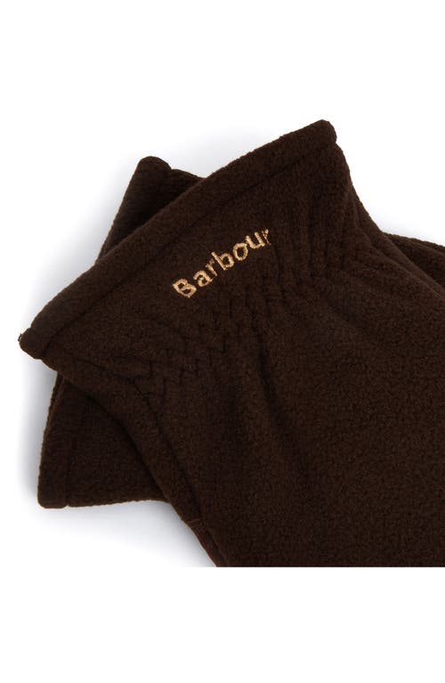 Barbour Coalford Gloves In Brown
