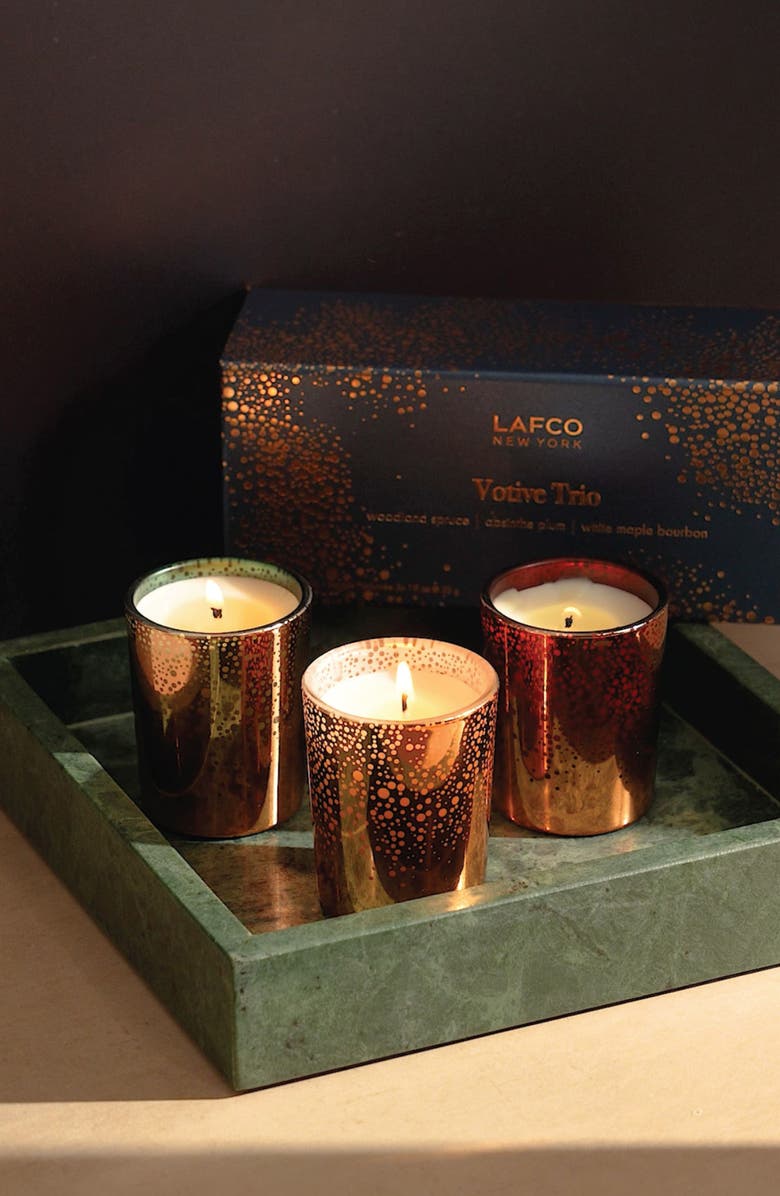 Lafco Holiday Votive Trio, Alternate, color, Multi