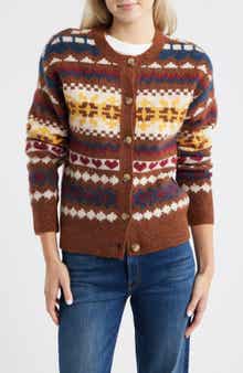 Lucky Brand Fair Isle Cardigan