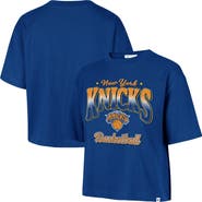 '47 Women's '47 Blue New York Knicks Vibe Check Reed City T-Shirt