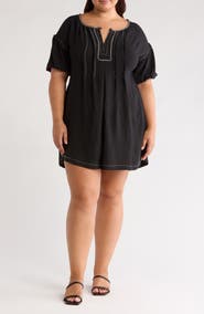 MAX STUDIO Bubble Sleeve Dress