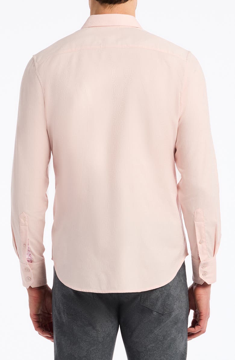 Robert Graham Odyssey Classic Fit Long Sleeve Stretch Cotton Button-Up Shirt, Alternate, color, Pink