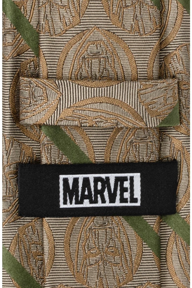 Marvel® Grottan Stripe Silk Blend Tie, Alternate, color, TAN