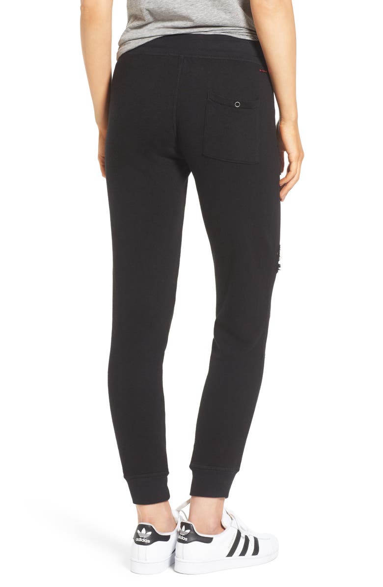 n:PHILANTHROPY Nikki Destroyed Jogger Sweatpants, Alternate, color, 