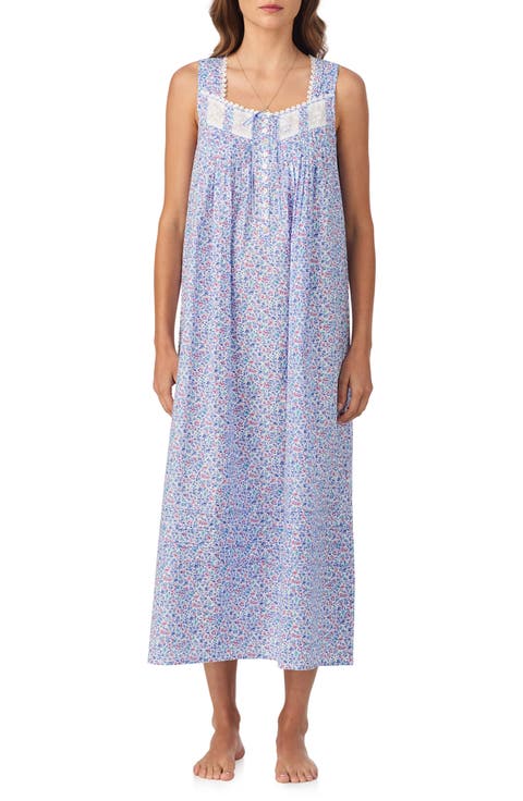 Sleeveless Cotton Ballet Nightgown