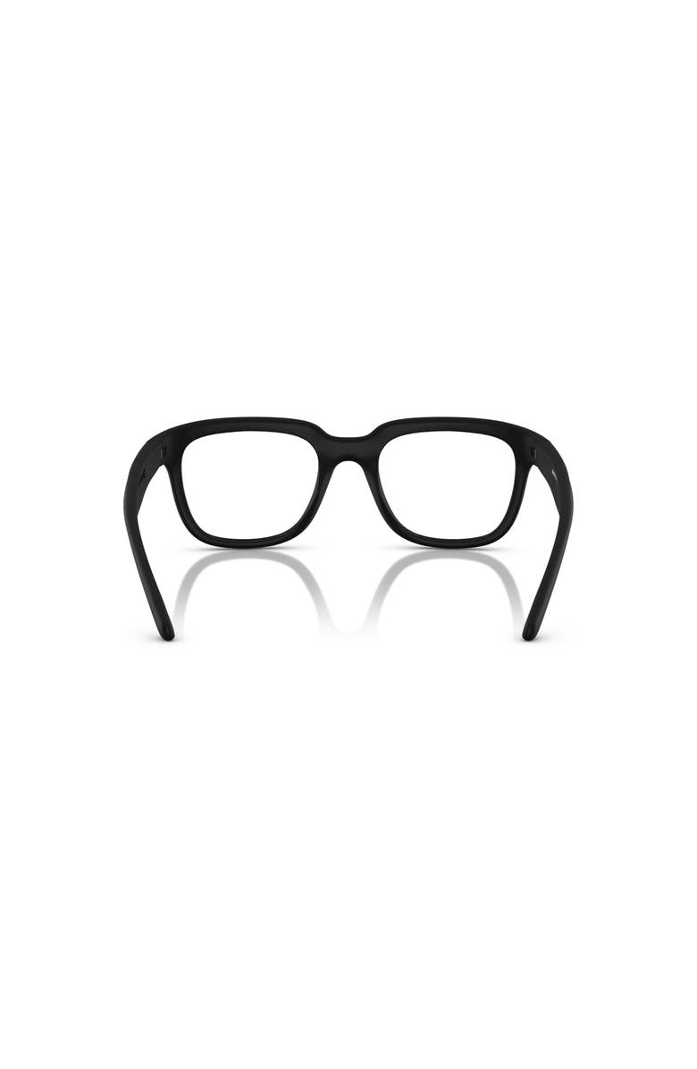 ARNETTE 51mm Square optical glasses, Alternate, color, Black