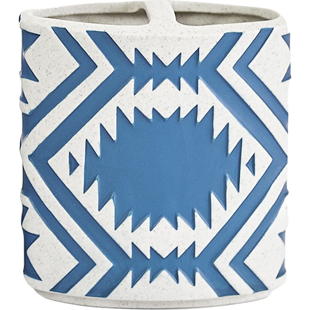 Pendleton White Sands Toothbrush Holder In Blue