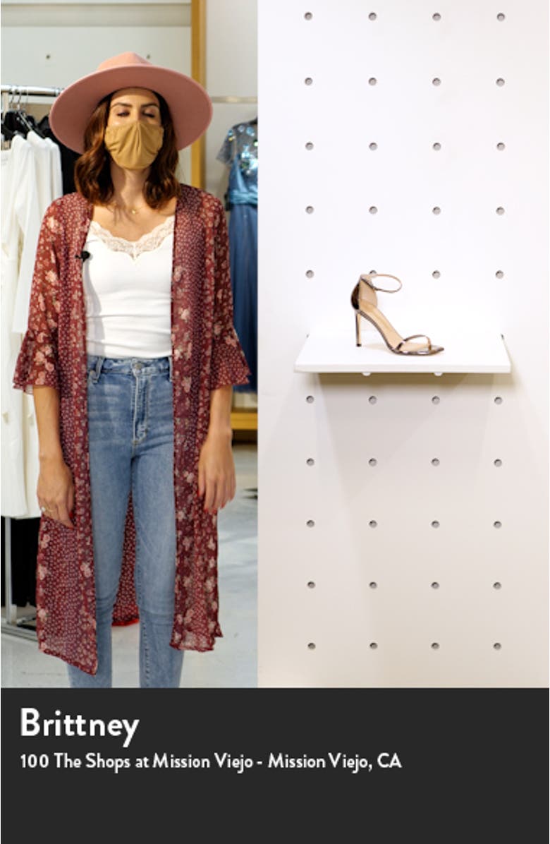 Amelina Ankle Strap Sandal, sales video thumbnail