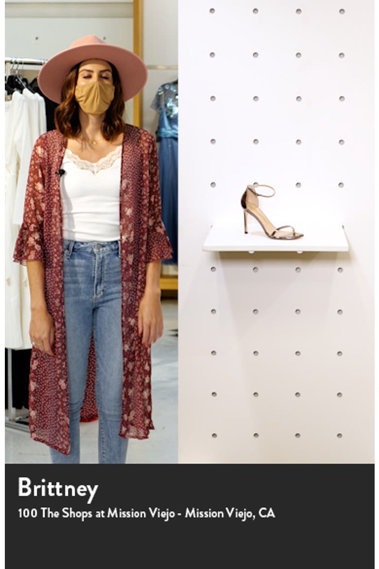 Amelina Ankle Strap Sandal video