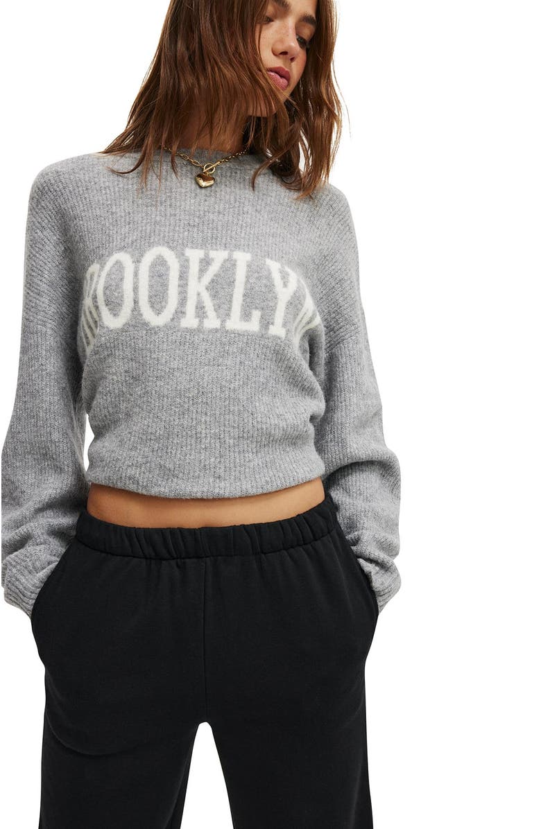 Cotton On Women
s Wide Leg Sweatpant, Alternate, color, Black