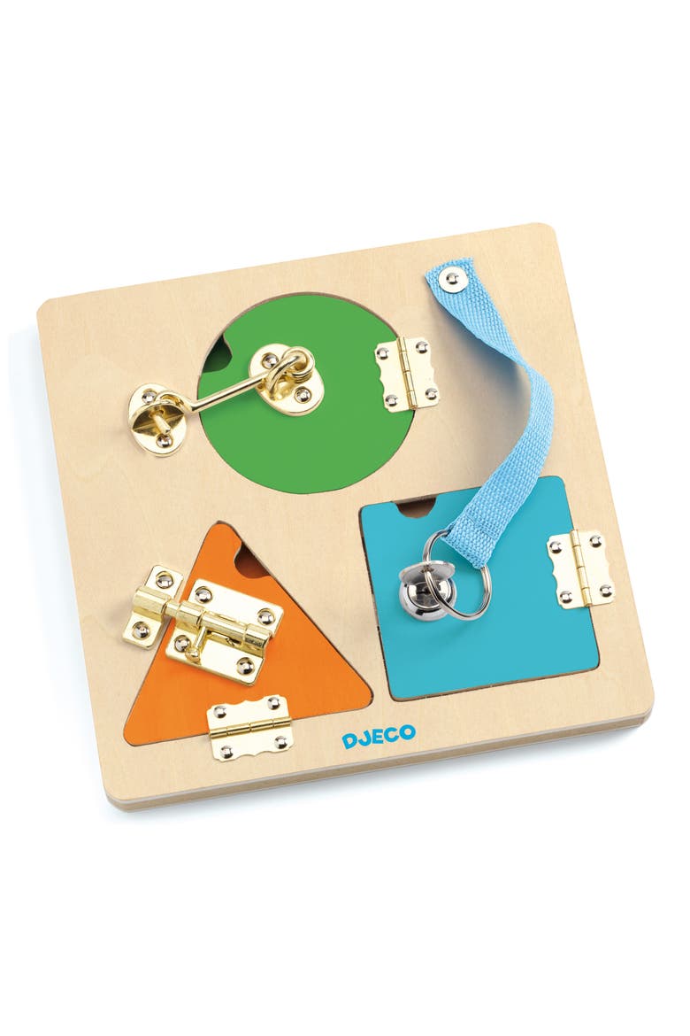LockBasic Lock Door Wooden Board, Main, color, MULTI