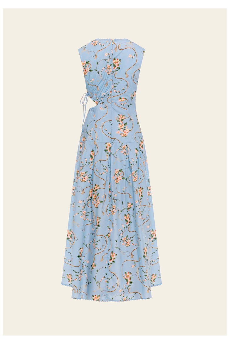 Otoño  Navegante Midi Dress, Alternate, color, Blue