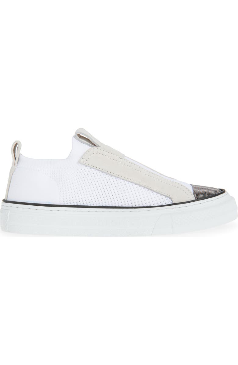Brunello Cucinelli Slip-On Sneaker, Alternate, color, C001 Bianco