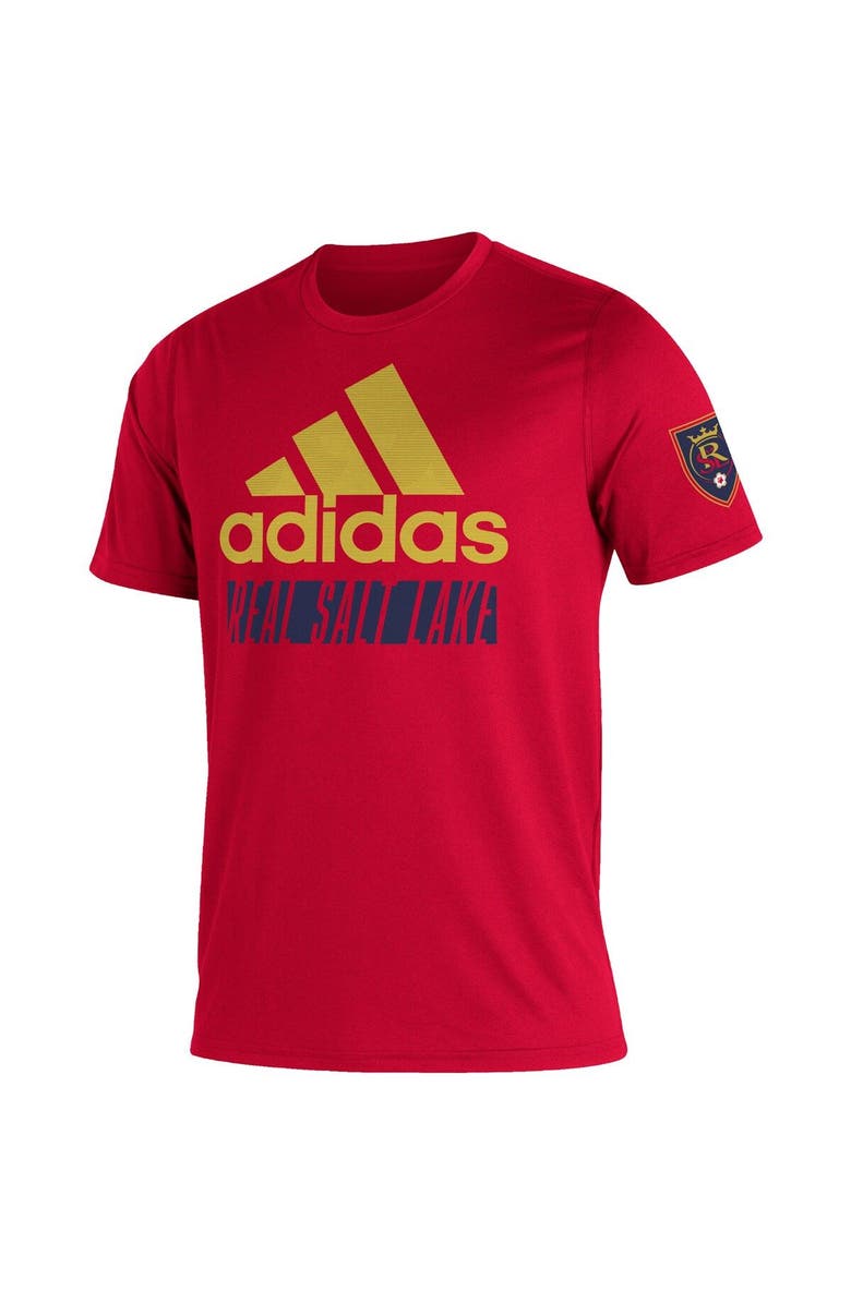 adidas Men's adidas Red Real Salt Lake Creator Vintage T-Shirt, Alternate, color, 
