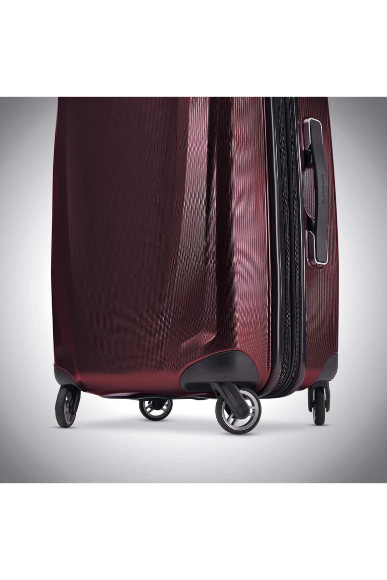 Winfield 3 DLX 20" Carry On Spinner Luggage, Alternate, color, Burgundy