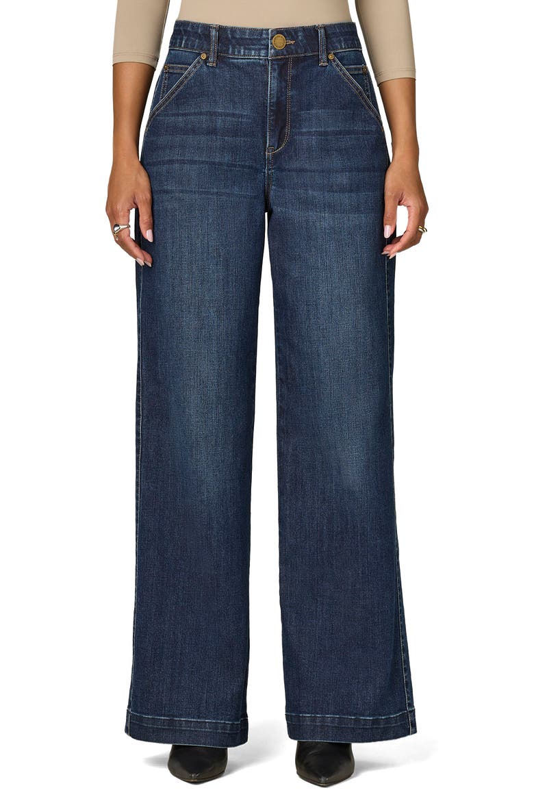 Skyrise Wide Leg Jeans, Main, color, INDIGO