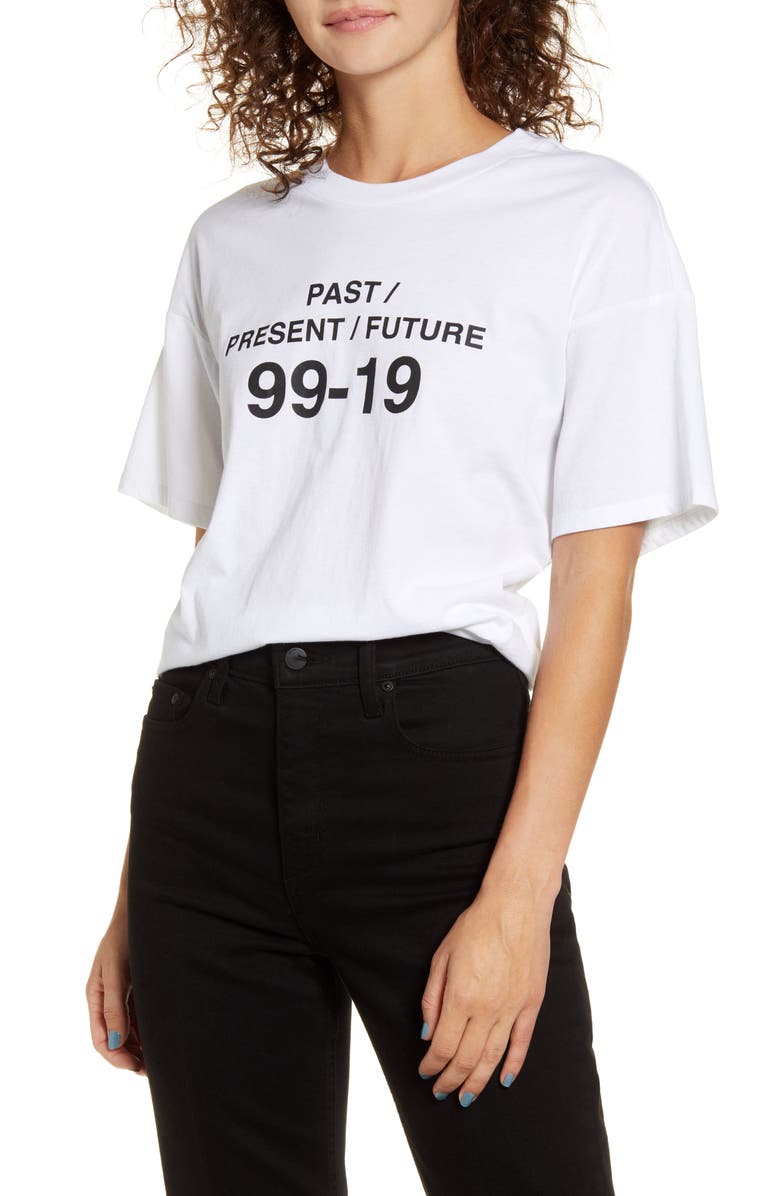 Nobody Denim Organic Cotton Graphic Tee, Main, color,