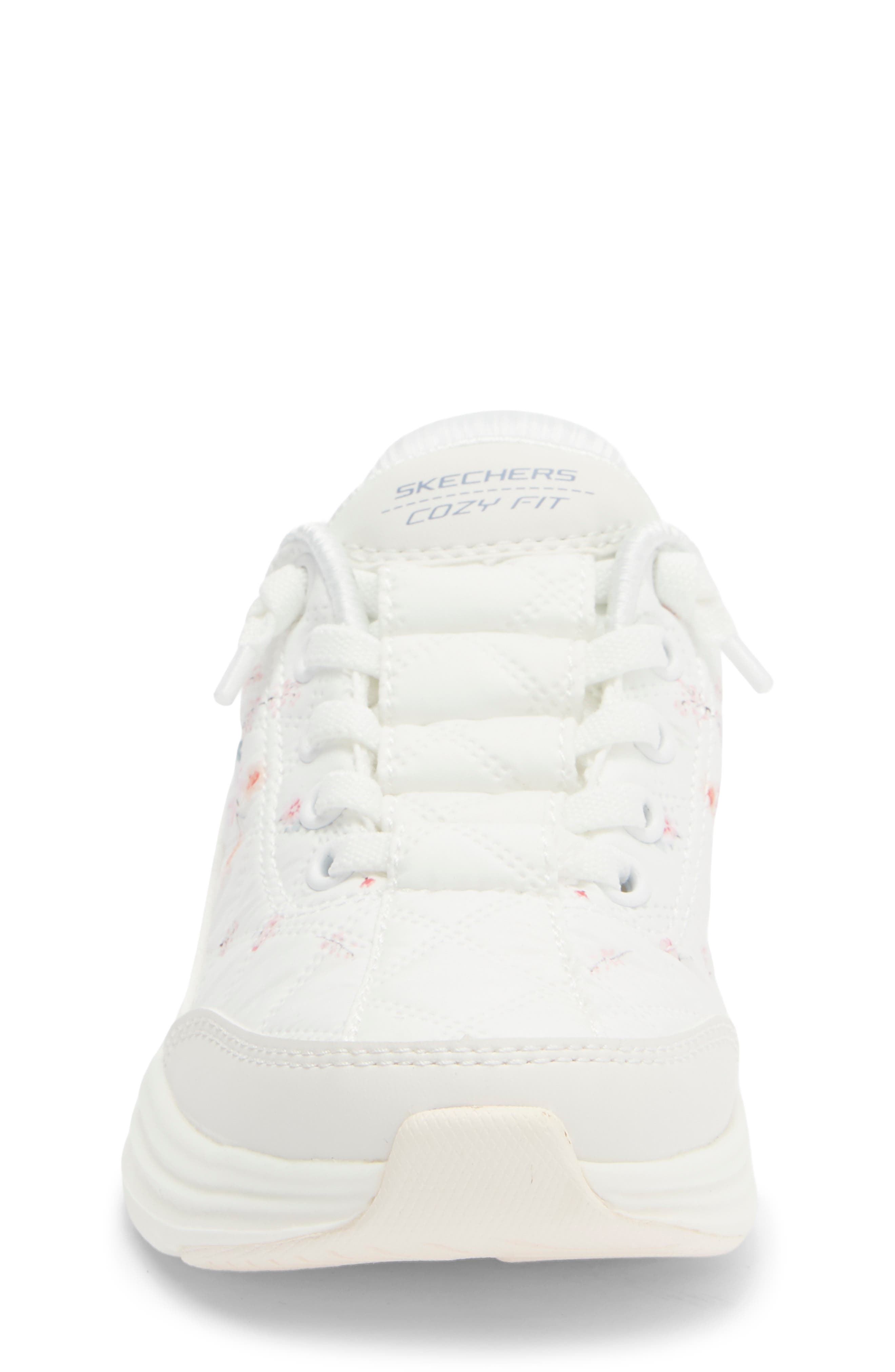 Kids' Hands Free Slip-ins® Contour Foam Sneaker, Alternate, color, WHT