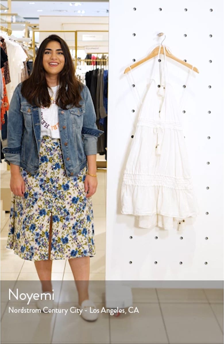 Endless Summer by Free People Signorina Halter Sundress, sales video thumbnail