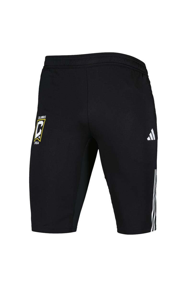 adidas Men's adidas Black Columbus Crew 2023 On-Field Training AEROREADY Half Pants, Alternate, color, Black