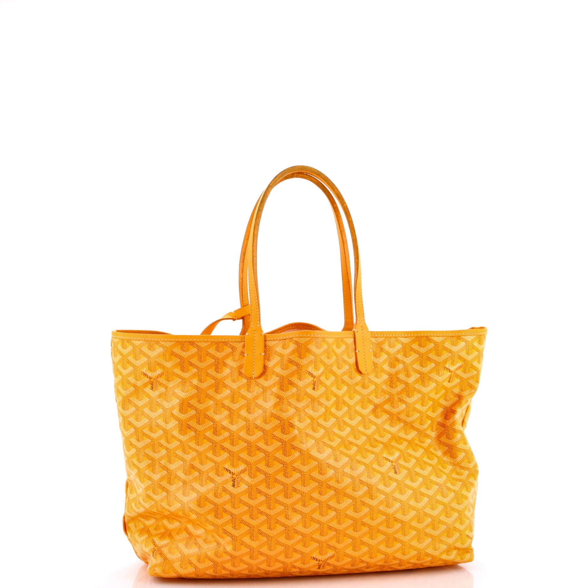 Saint Louis Tote Coated Canvas PM, Alternate, color, Orange