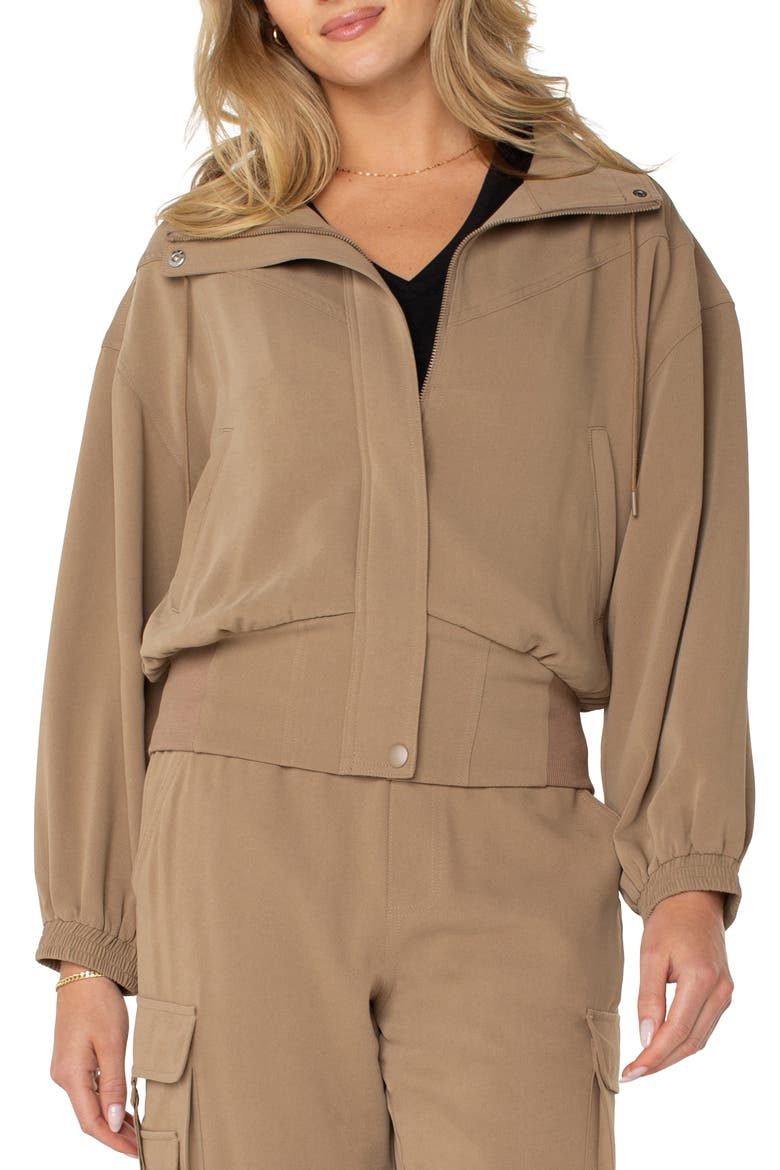 Dolman Sleeve Jacket, Main, color, PALO SANTO
