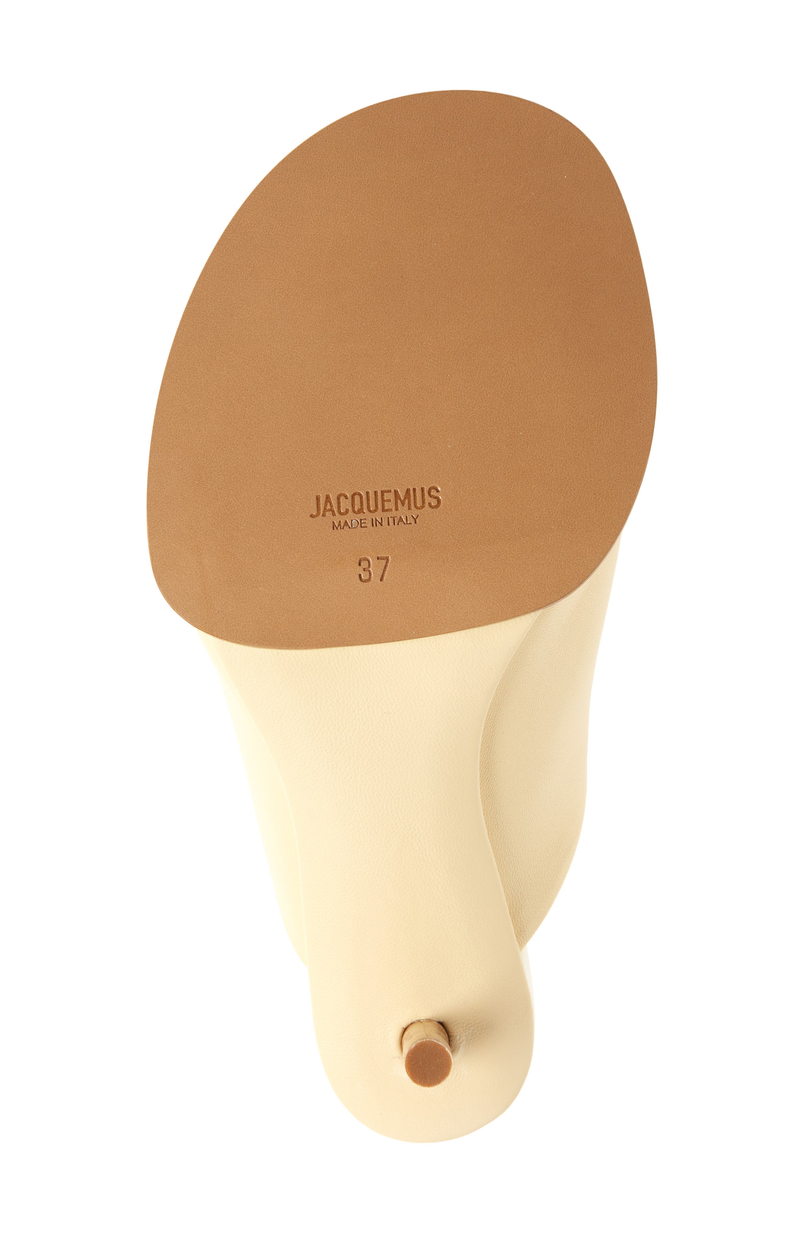 Jacquemus Mismatched Slide Sandal, Alternate, color, 