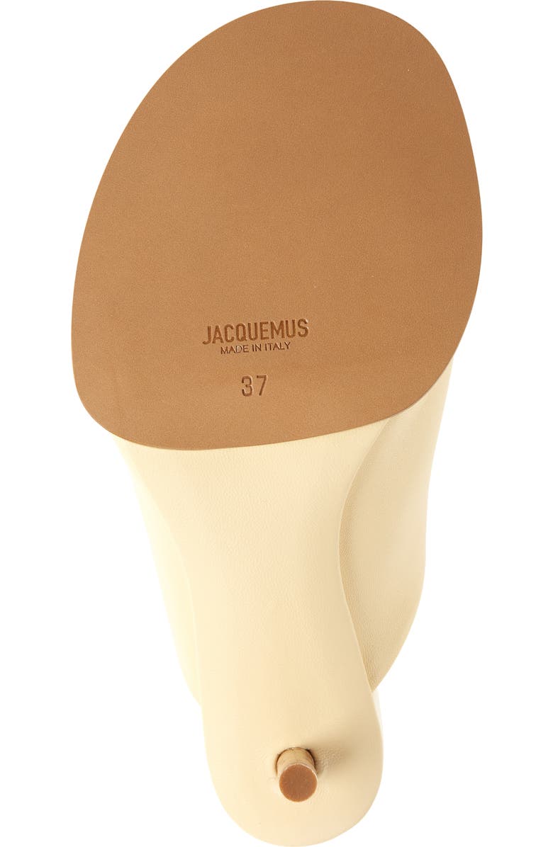 Jacquemus Mismatched Slide Sandal, Alternate, color,