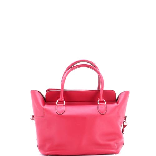 Pre-owned Hermes Hermes Toolbox Bag Swift 26 In Red