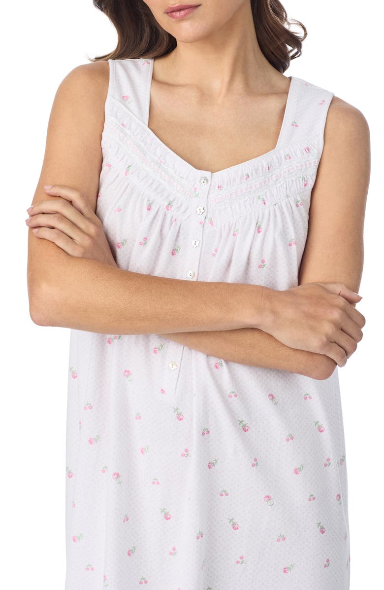 Eileen West Cotton Nightgown, Alternate, color, 