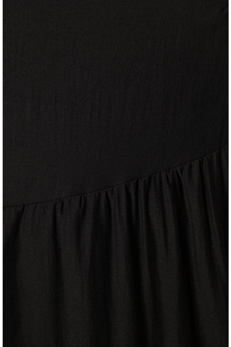 Bennie Tiered Maxi Sundress, Alternate, color, BLACK