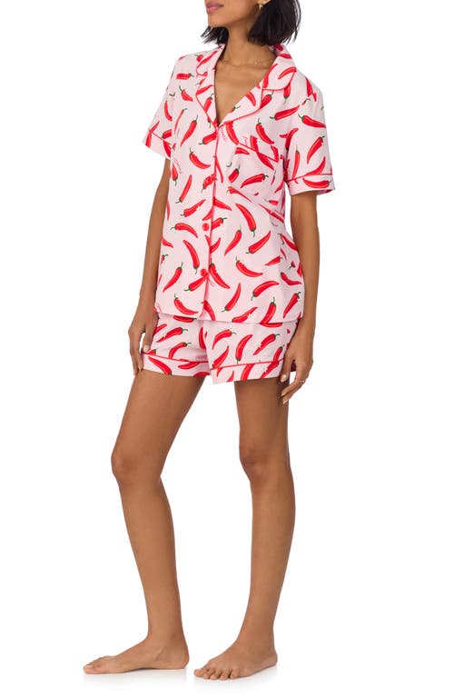 Bedhead Pajamas Print Stretch Organic Cotton Jersey Short Pajamas