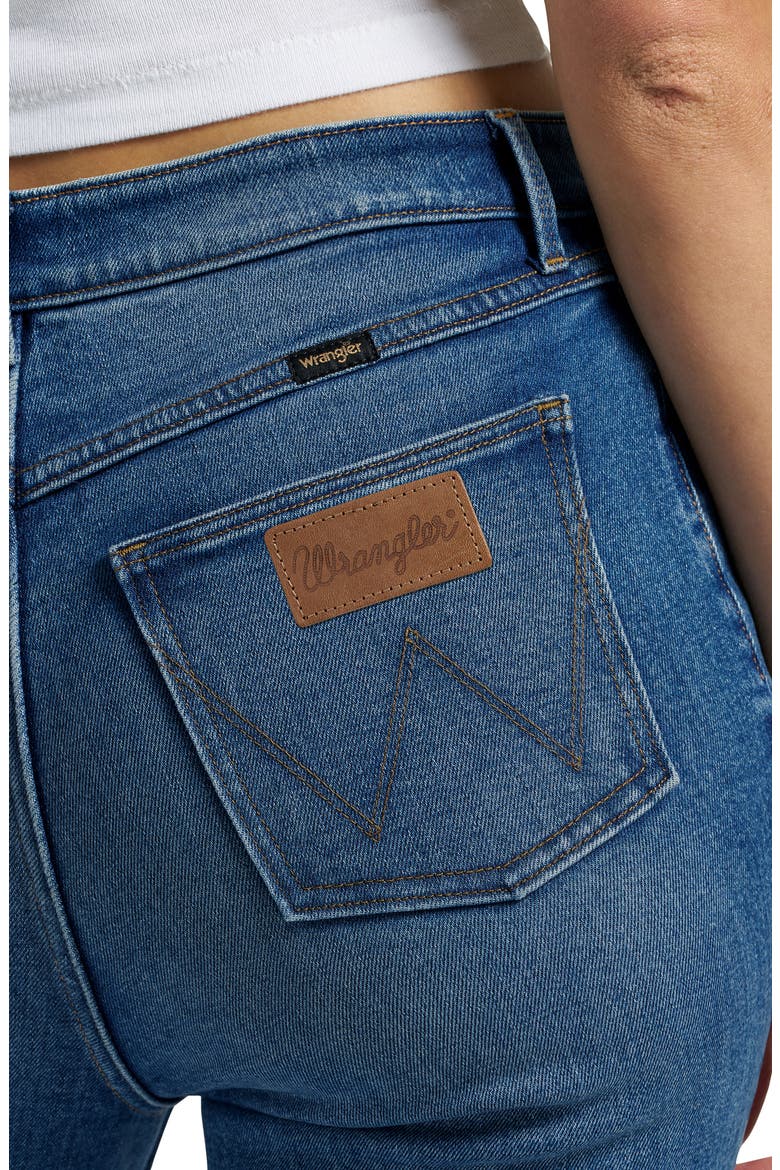 High Waist Slim Bootcut Jeans, Alternate, color, CAROLINA
