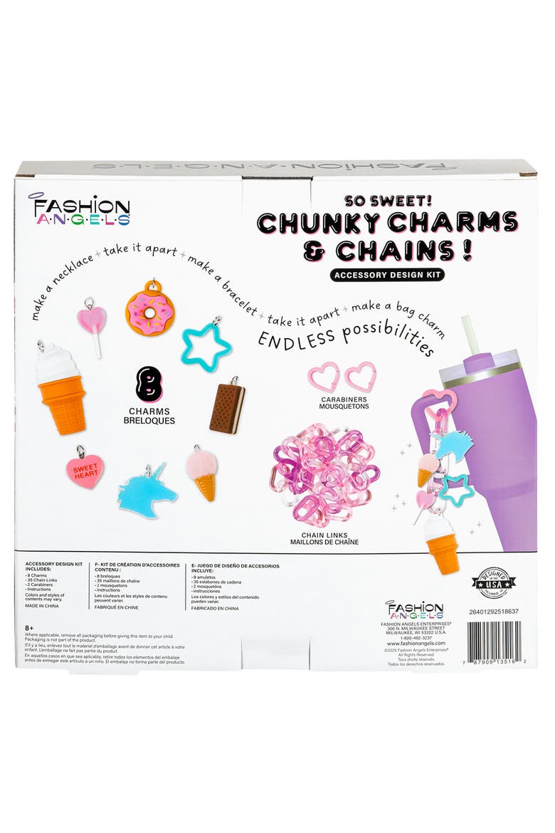 Chunky Charms & Chains, So Sweet, Accessory Design Kit, Alternate, color, Multicolored