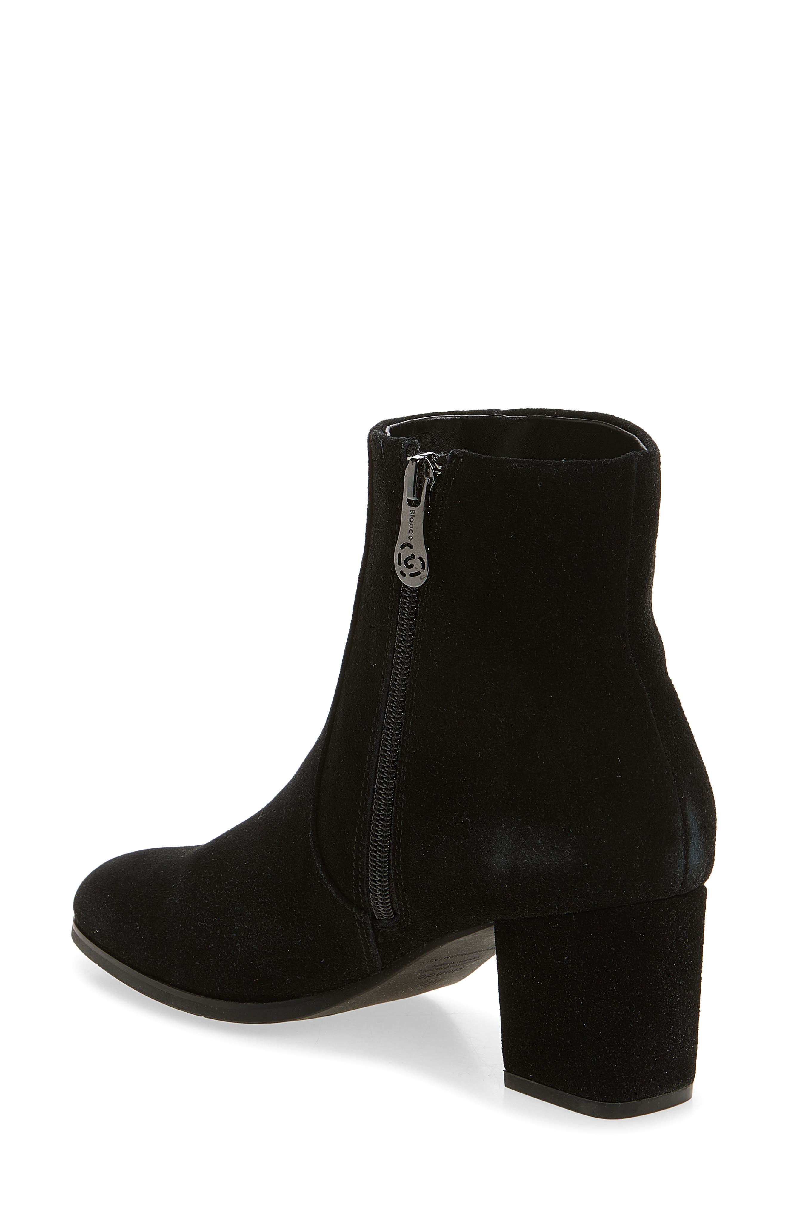 Blondo Delilah Waterproof Bootie, Alternate, color, Black Suede