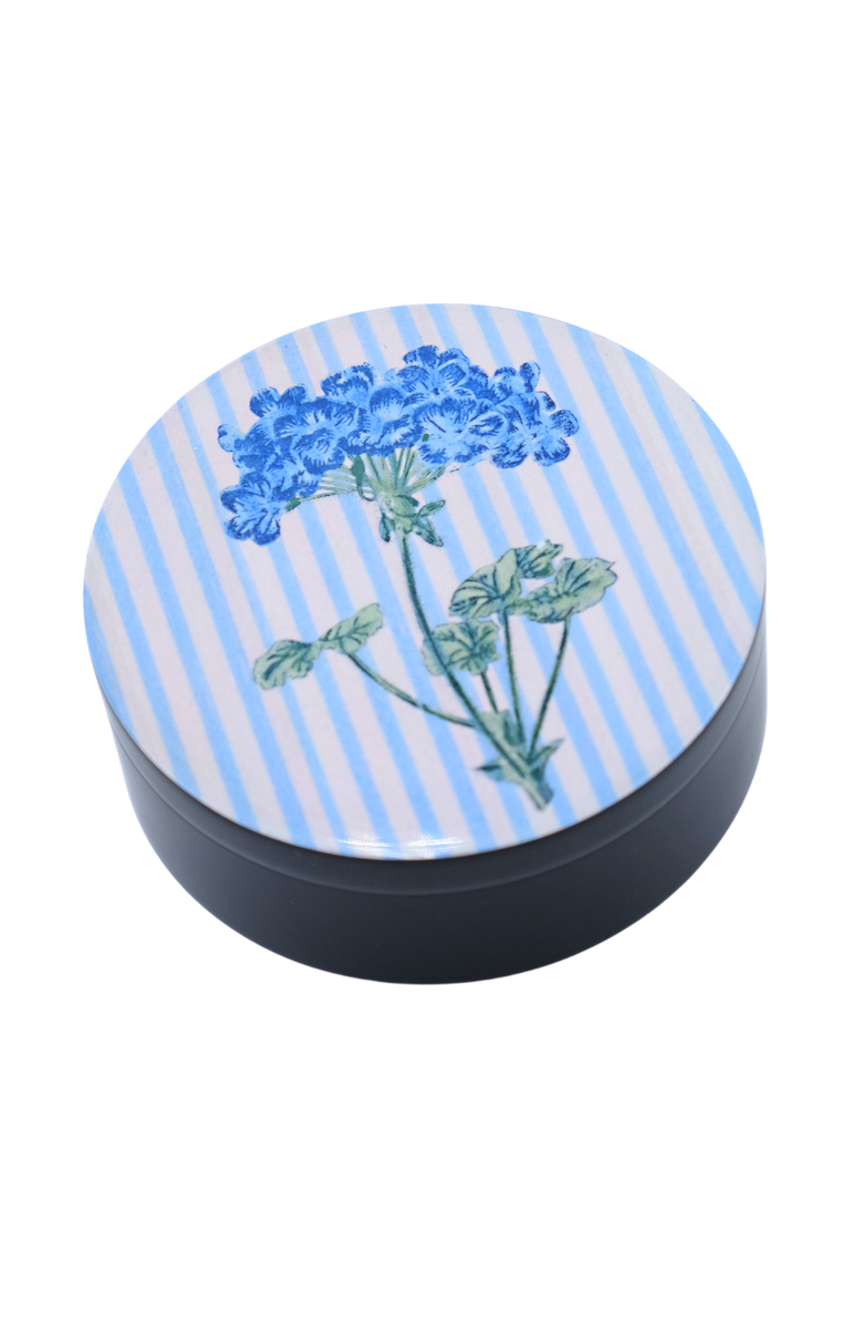 Inner Child Hydrangea Lacquerware Coasters - Set of 4, Alternate, color, Blue