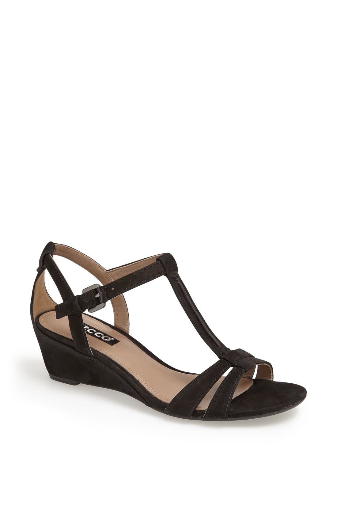ECCO 'Rivas' Wedge Sandal, Main, color, 