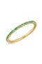 selected 18K Yellow Gold/ Green
