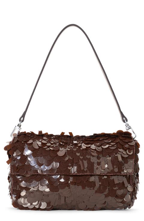 Timmy Sequin Shoulder Bag