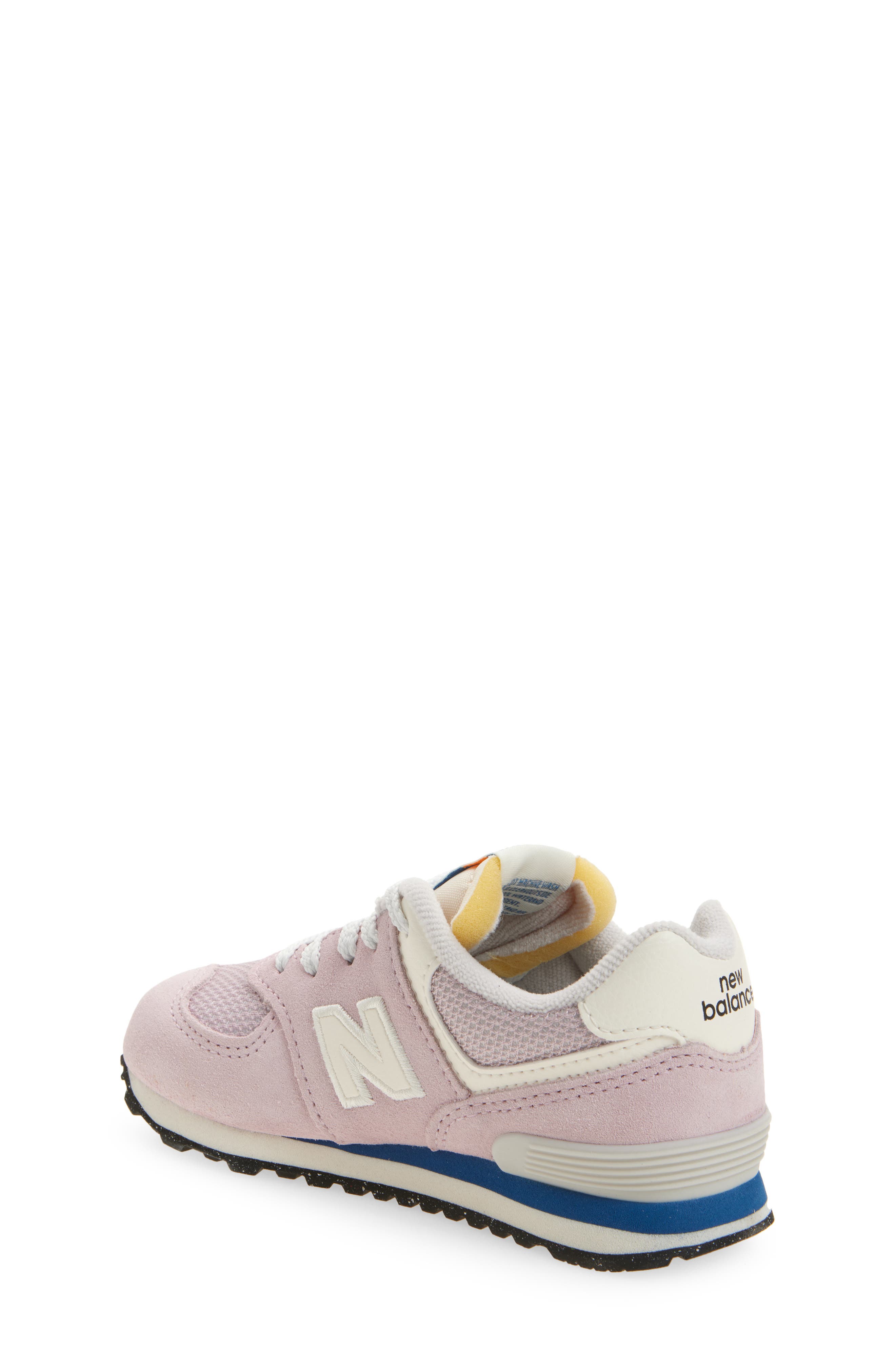 New Balance Kids' 574 Sneaker, Alternate, color, Twilight Haze/ Sea Stone