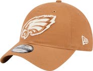 New Era Men's New Era Brown Philadelphia Eagles Stamp 9TWENTY Adjustable Hat