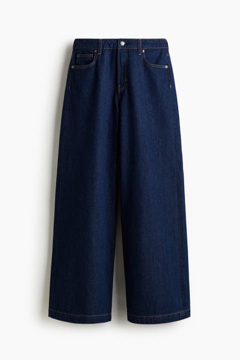 Wide High Jeans