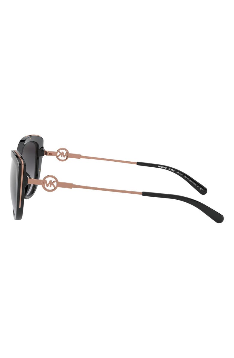 Michael Kors 55mm Gradient Cat Eye Sunglasses, Alternate, color, 