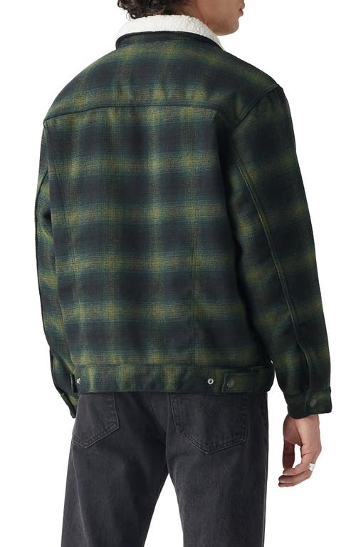 Levi's® Relaxed Fit Plaid Trucker Jacket In Multi
