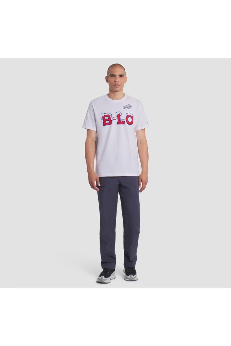 Men's Nike White Buffalo Bills 2025 Rivalries Collection Essential T-Shirt, Alternate, color, White